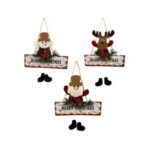Hessian Swing with feet