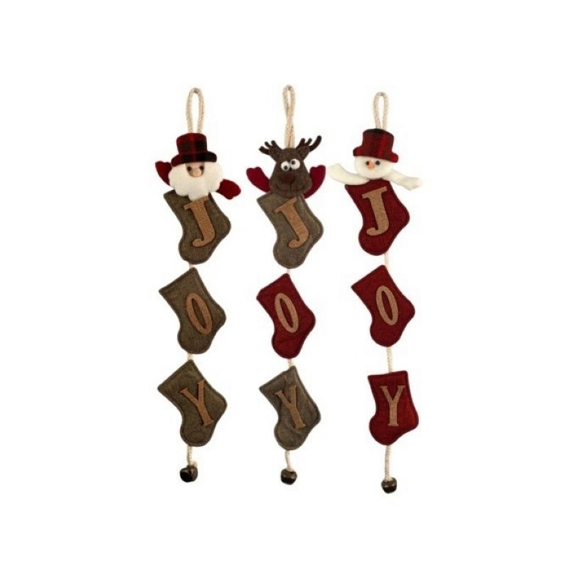 XMA37M-F Hessian hanging joy on a rope - Image 1