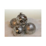 Zig Zag Glitter Bauble
