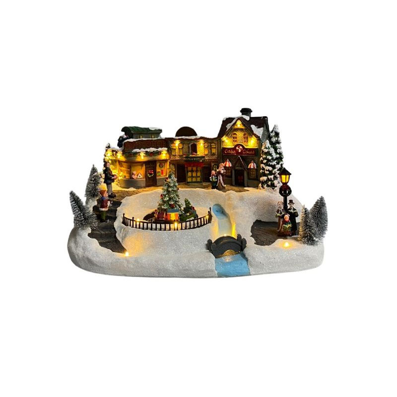 XMA63V Shop scene with train - Image 1
