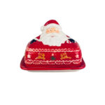 Santa butter dish