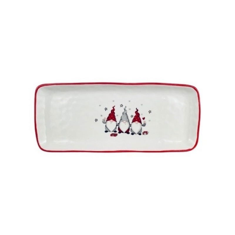 XMA91C Gnome - Rectangle platter - Image 1