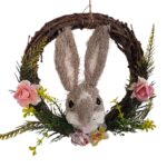 Grass Bunny Wreath 20cm